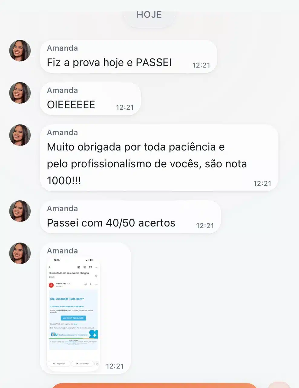 História de aprovado da Geração Bancária