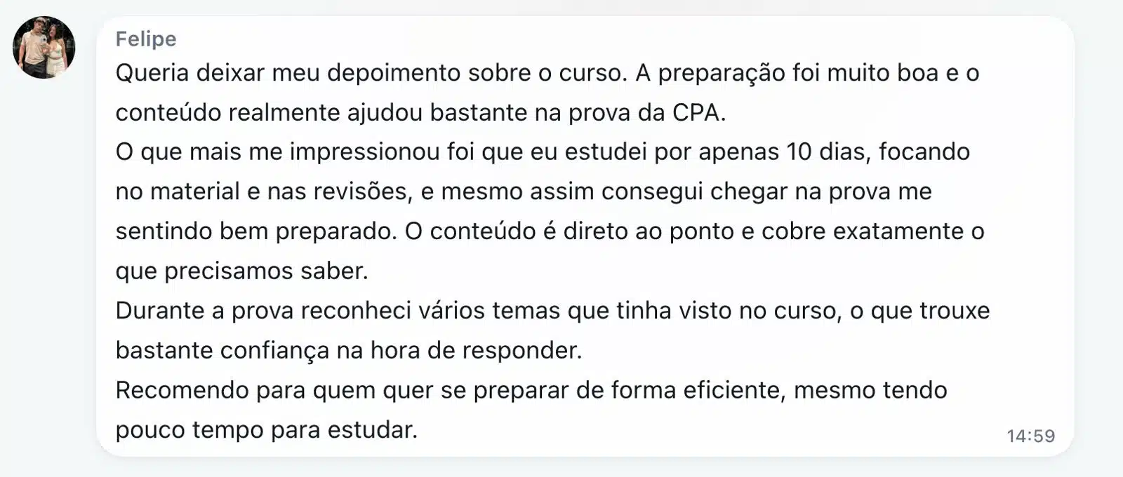 História de aprovado da Geração Bancária