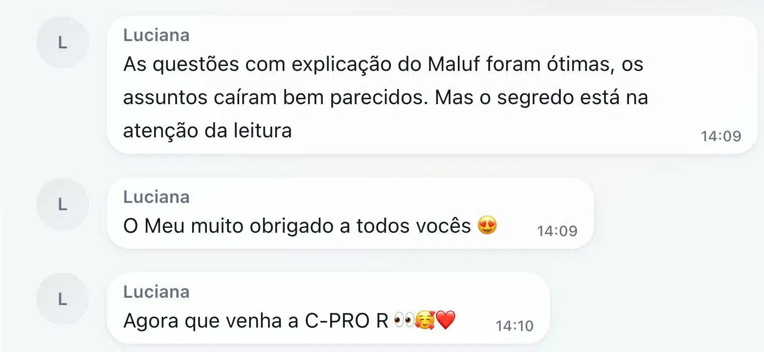 História de aprovado da Geração Bancária